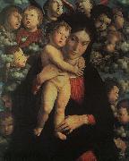 Andrea Mantegna Madonna and Child with Cherubs china oil painting reproduction